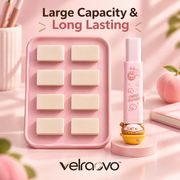 velraovo™ Retractable Pen-Shape Mechanical Eraser - Cute Kawaii Push-Style Eraser Tool with Refillable Core, Clean Erase Rubber for Sketching, Drafting & School Students